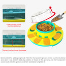Dog Puzzle Toys Treat Popper Slow Feeder Interactive Food Dispenser