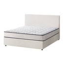 Double Size Boucle Gas Lift Bed Frame with Mattress Set