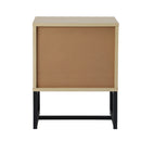 Metal Bedroom Bedside Tables with Two Drawers