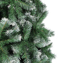 1.8M 6FT Snowy Green Christmas Tree with 830 Tips Décor