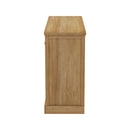 Natural Tallboy Bedside Dresser with 7 Drawers Storage