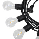 20M Solar LED Festoon String Lights Waterproof Christmas Décor