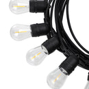 30M Solar LED Festoon String Lights Waterproof Christmas Decor