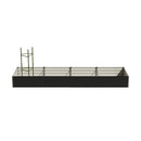 2pcs Galvanized Garden Bed Planter Box Stand