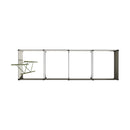 2pcs Galvanized Garden Bed Planter Box Stand