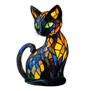 Animal Resin Night Light LED Stained Art Night Light