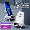Mini Chair Cordless Charger Desktop Phone Stand Tabletop Ornament