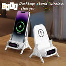 Mini Chair Cordless Charger Desktop Phone Stand Tabletop Ornament