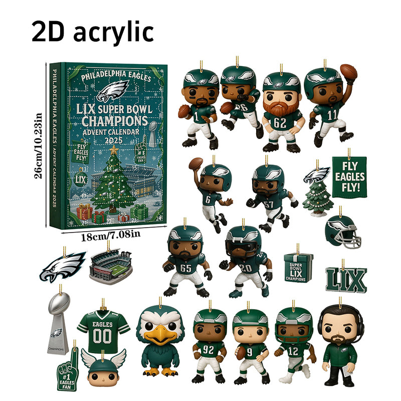 Crystal Cat Acrylic Advent Calendar 24 Day Christmas Home Decoration