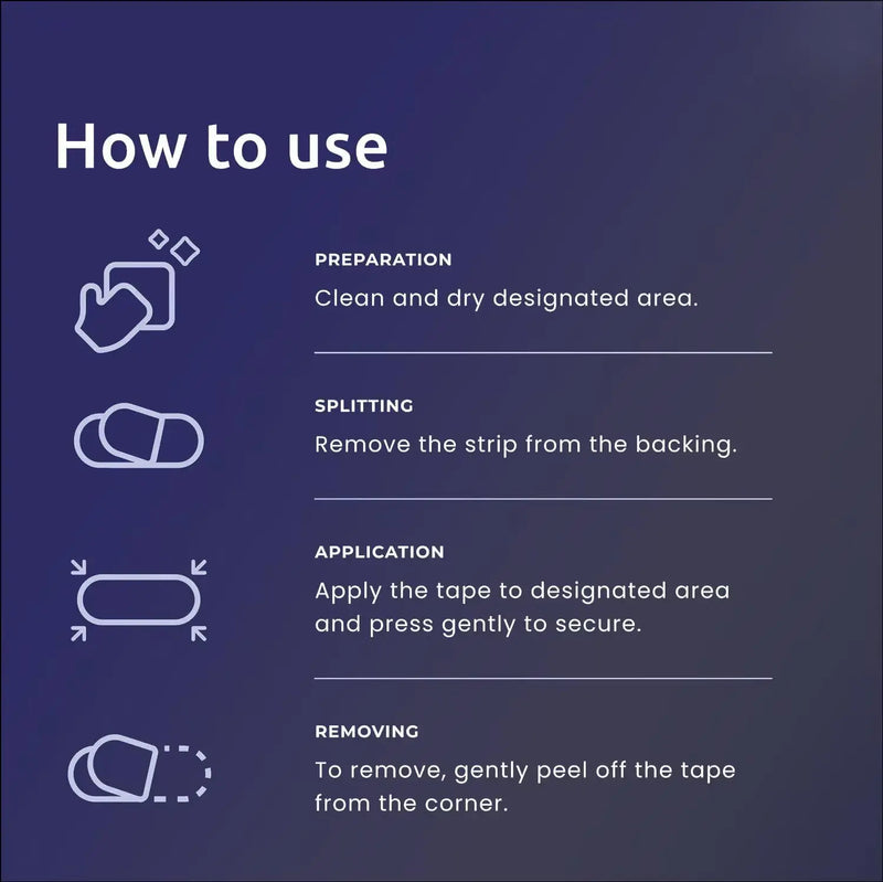 Nasal Breathing Dilators Starter Kits Anti-snoring Nasal Strips Mouth Tapes