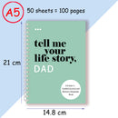 Family Memory Note Book Emotional Keepsake Journal for Parents