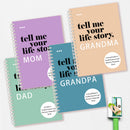 Family Memory Note Book Emotional Keepsake Journal for Parents