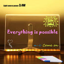 Light Up Dry Erase Board LED Letter Message Board
