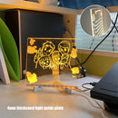 Light Up Dry Erase Board LED Letter Message Board