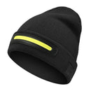 Rechargeable LED Headlamp Wide Beam Warm Knitted Beanie Hat