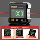 4-Side Magnetic Digital Angle Gauge With Laser Electronic Protractor