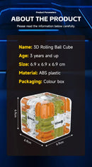 3D Maze Magic Cube Fidgeting Logical Thinking Anti Stress Puzzle Cube