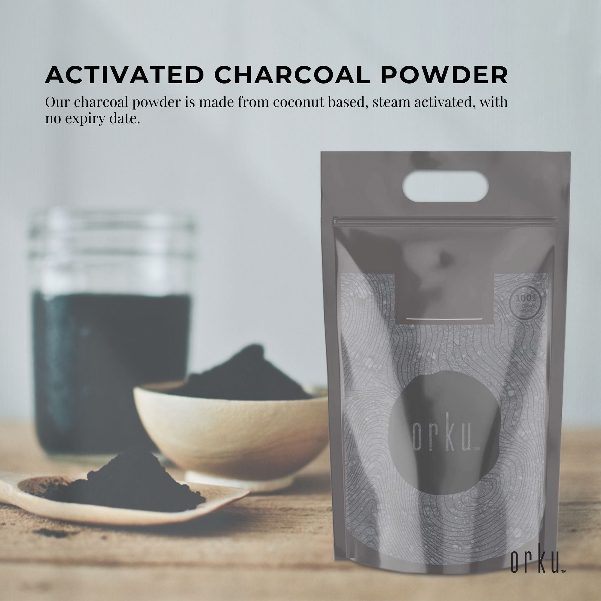 20Kg Activated Carbon Powder Coconut Charcoal - Teeth Whitening + Skin - NuSea