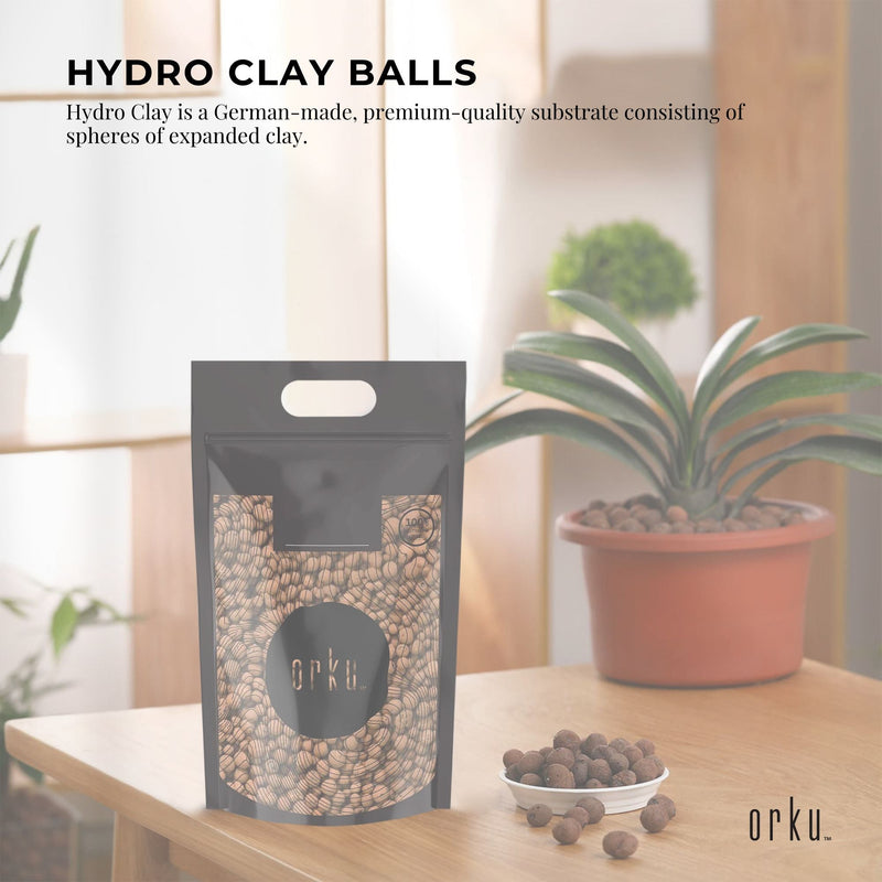 20L Hydro Clay Balls - Organic Premium Hydroponic Expanded Plant Growing Medium - NuSea