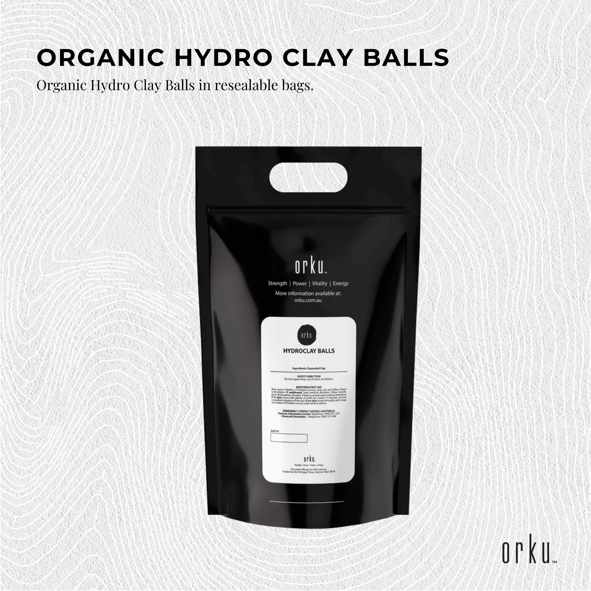 20L Hydro Clay Balls - Organic Premium Hydroponic Expanded Plant Growing Medium - NuSea