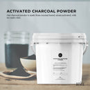 2.3Kg Activated Carbon Powder Coconut Charcoal Bucket - Teeth Whitening + Skin - NuSea