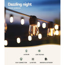 23m Solar Festoon Lights Outdoor LED String Light Christmas Party Decorations - NuSea