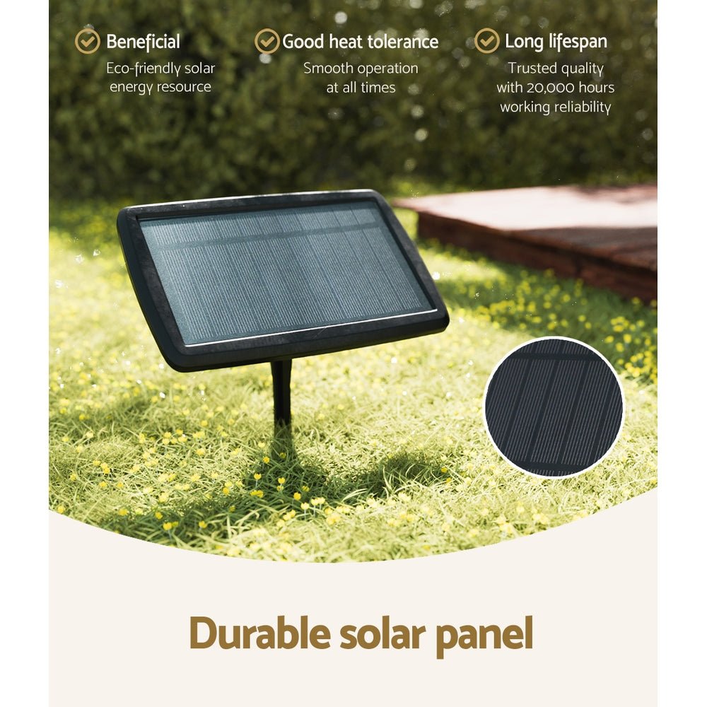 23m Solar Festoon Lights Outdoor LED String Light Christmas Party Decorations - NuSea