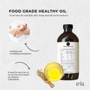 250ml Organic Hemp Seed Oil - Cold Pressed Food Grade Healthy Oils Foods - NuSea