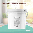 2.5kg Calcium Hydroxide Powder Tub Food Grade FCC Hydrated Slaked Pickling Lime - NuSea