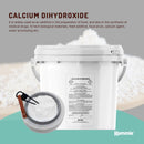 2.5kg Calcium Hydroxide Powder Tub Food Grade FCC Hydrated Slaked Pickling Lime - NuSea