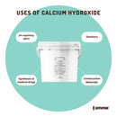2.5kg Calcium Hydroxide Powder Tub Food Grade FCC Hydrated Slaked Pickling Lime - NuSea