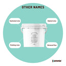 2.5kg Calcium Hydroxide Powder Tub Food Grade FCC Hydrated Slaked Pickling Lime - NuSea