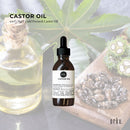 25ml Castor Oil with Dropper - Hexane Free Cold Pressed Virgin Skin Hair Care - NuSea