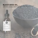 25ml Pure Black Seed Oil - 100% Ethiopian Nigella Sativa Cumin Cold Pressed - NuSea