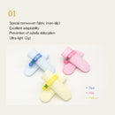 28pc X Dog Shoes Waterproof Disposable Boots Anti - Slip Pet Socks L YELLOW - NuSea