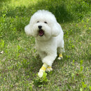 28pc X Dog Shoes Waterproof Disposable Boots Anti - Slip Pet Socks L YELLOW - NuSea