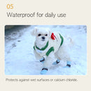 28pc X Dog Shoes Waterproof Disposable Boots Anti - Slip Pet Socks L YELLOW - NuSea