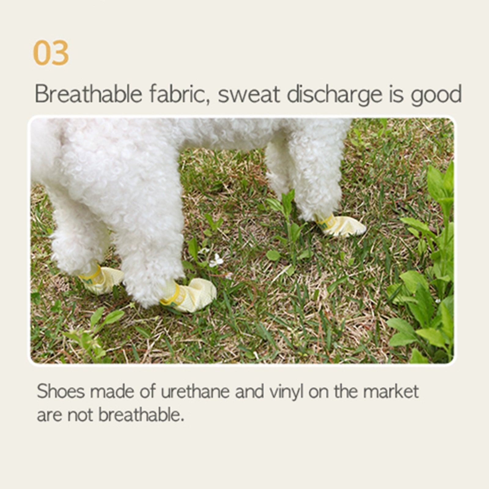 28pc X Dog Shoes Waterproof Disposable Boots Anti - Slip Pet Socks M YELLOW - NuSea