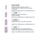 28pc X Dog Shoes Waterproof Disposable Boots Anti - Slip Pet Socks S VIOLET - NuSea