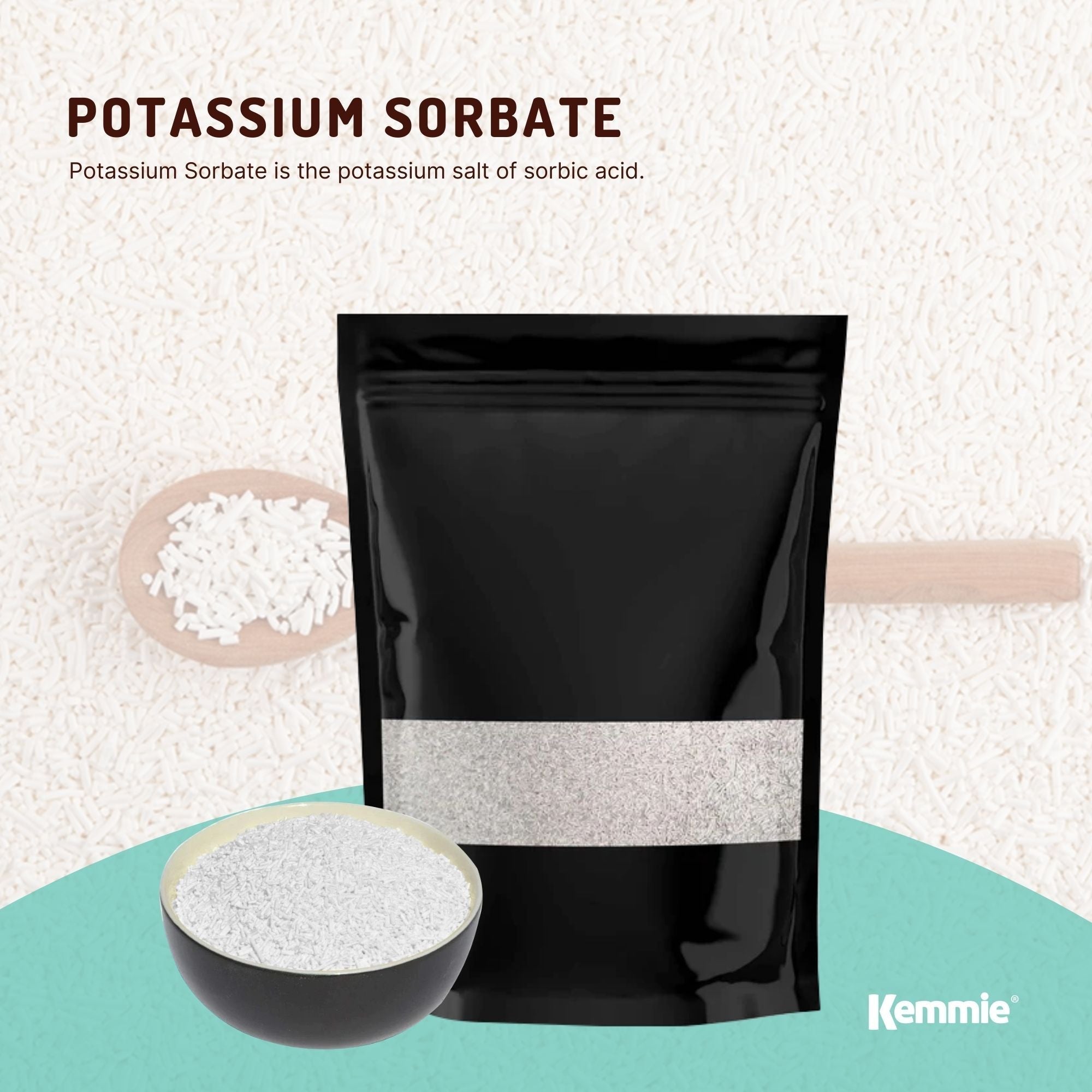 2Kg Potassium Sorbate Granules Food Grade Preservative Cosmetics Brew Skin E202 - NuSea