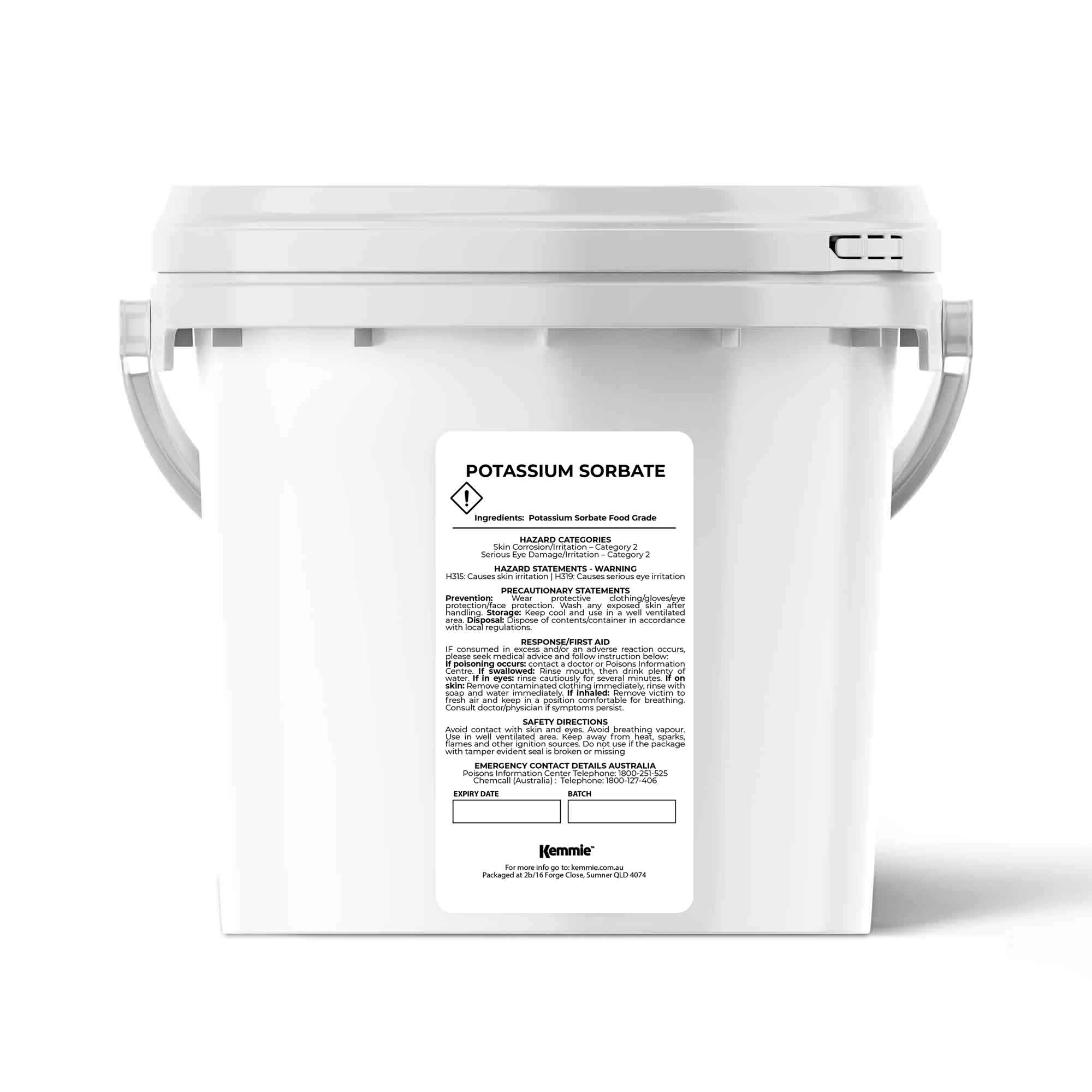 2Kg Potassium Sorbate Granules Tub Food Grade Preservative Cosmetics Brew Skin E202 - NuSea