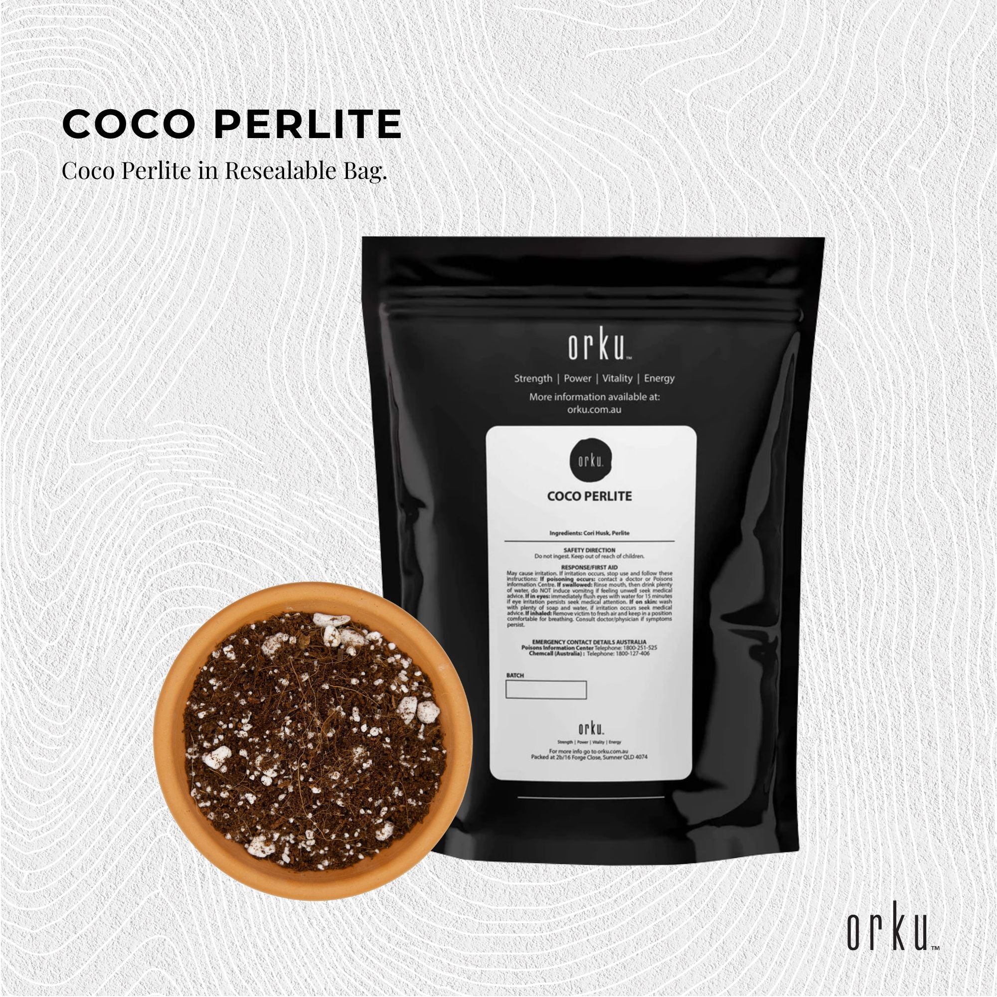 2L Premium Coco Perlite Mix - 70% Coir Husk 30% Hydroponic Plant Growing Medium - NuSea