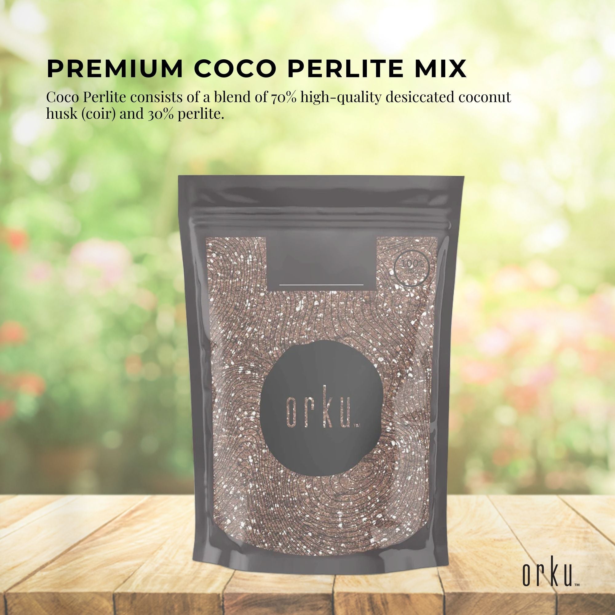 2L Premium Coco Perlite Mix - 70% Coir Husk 30% Hydroponic Plant Growing Medium - NuSea