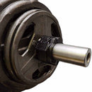 2Pcs 2in / 50mm Olympic Dumbbell Clamps Barbell Clamps Collars Clips Bar Plates Collar Clips Black - NuSea