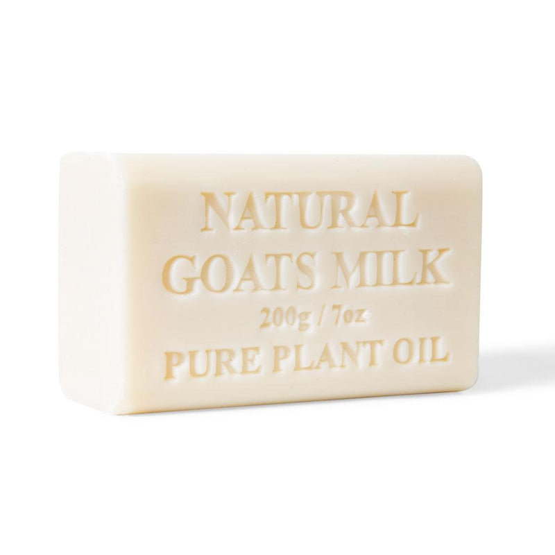 2x 200g Goats Milk Soap Bars - Natural Creamy Scent Pure Australian Skin Care - NuSea