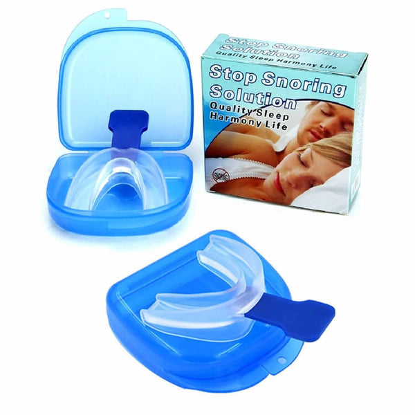 2x Anti Snoring Aid Mouth Guard - Adjustable Mouthguard Sleeping and Breathing - NuSea
