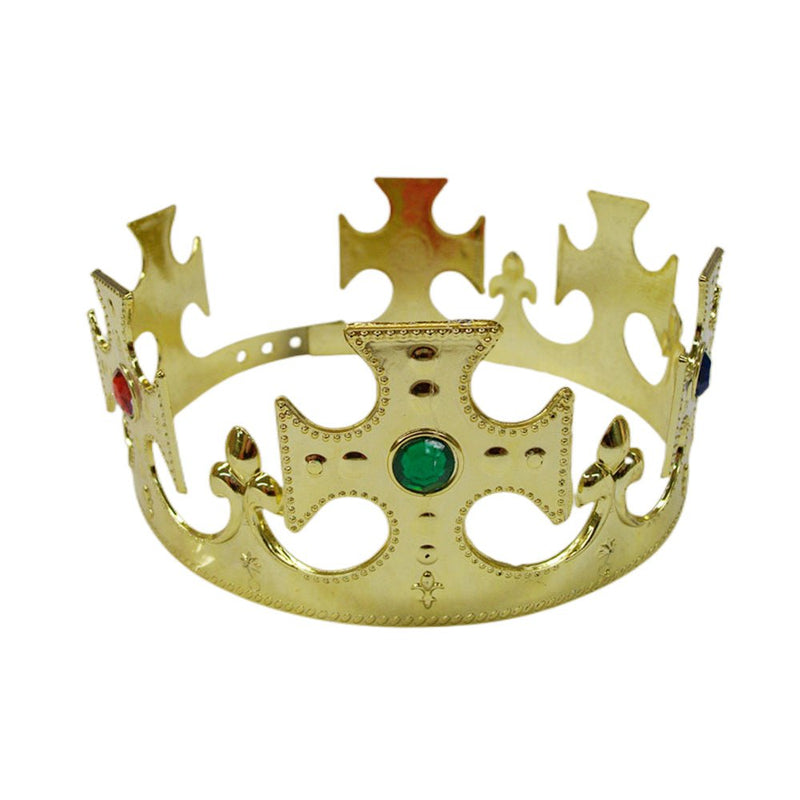 2x King's crown with jewels - gold - NuSea