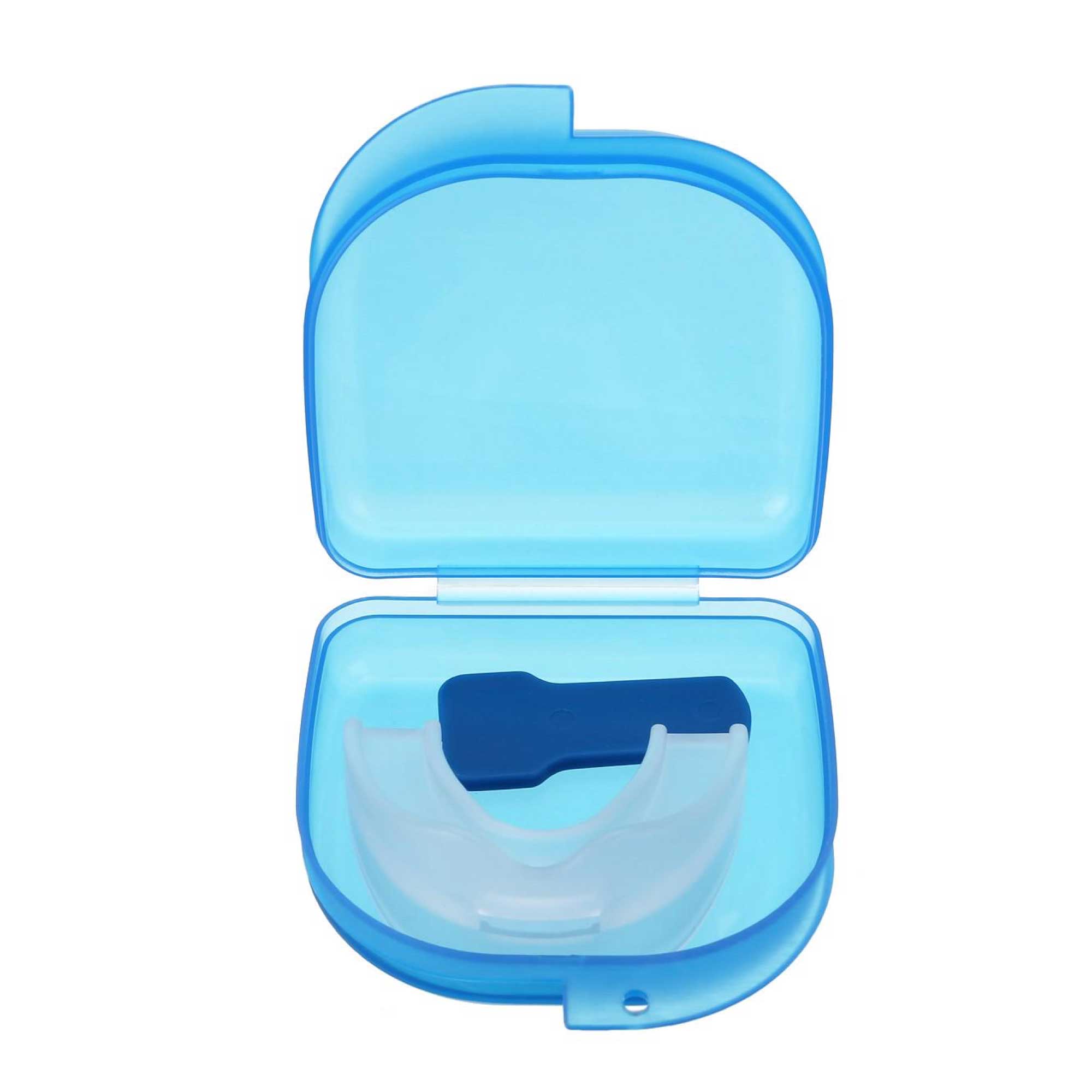 2x Mouthguard Mouthpiece + 2x Nose Clip Anti Snoring Aid Sleep Breathing Device - NuSea