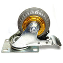 3" Heavy Duty Industrial Swivel Brake Caster Wheel Caster Wheels Castor load 50KG Trolley Cart - NuSea
