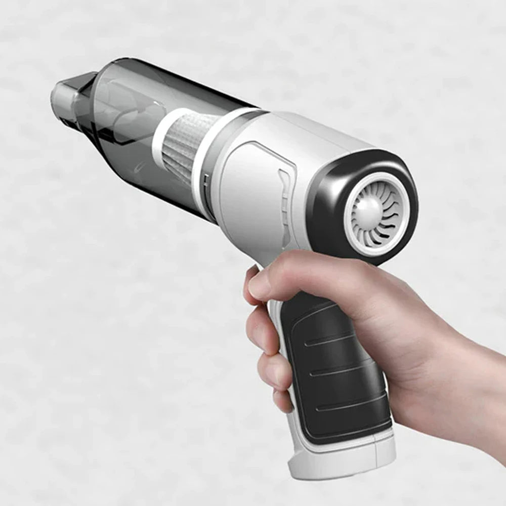 3 in 1 Wireless Handheld Car Vacuum Cleaner Air Blower USB - Rechargeable - NuSea